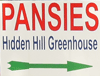 Hidden Hill Greenhouse sign