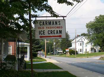 Sign on street