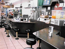 The counter